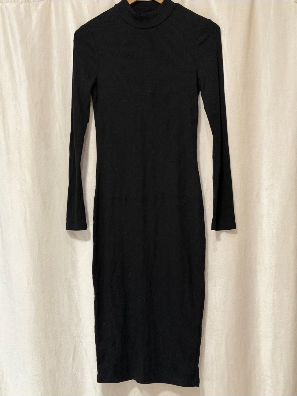 Zara Black Knit Top with Label